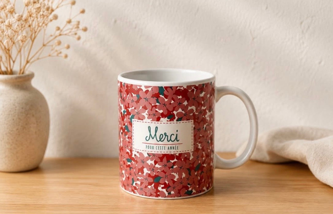 Mug merci pour cette année