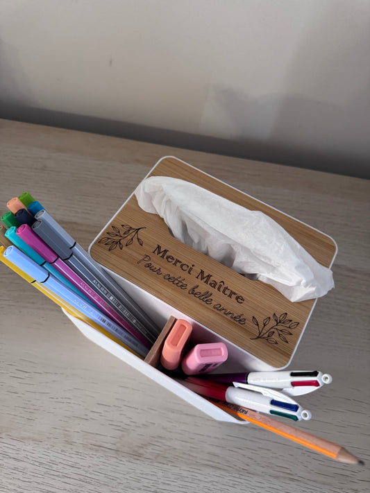 Boîte à mouchoirs Maître