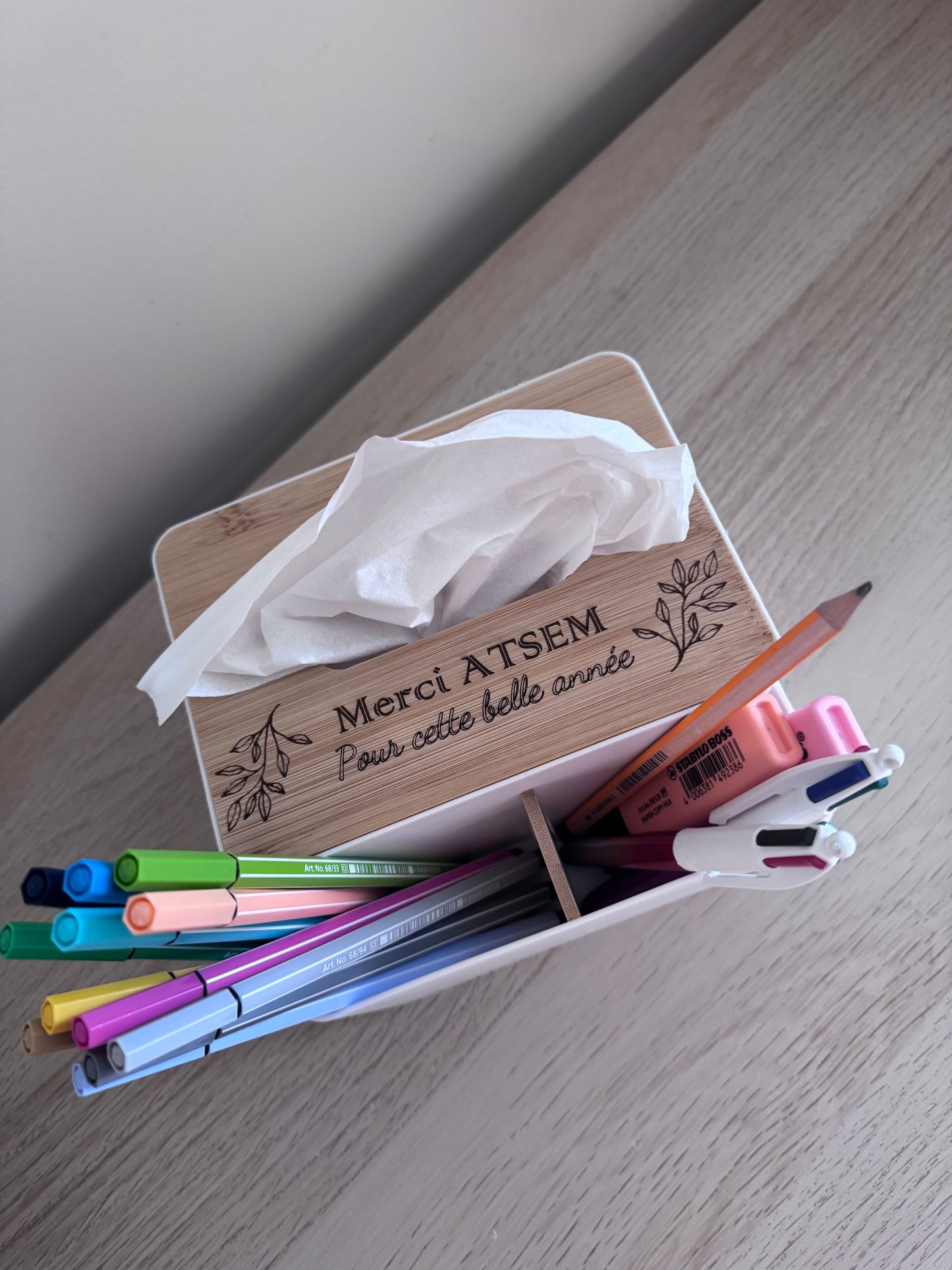 Boîte à mouchoirs ATSEM