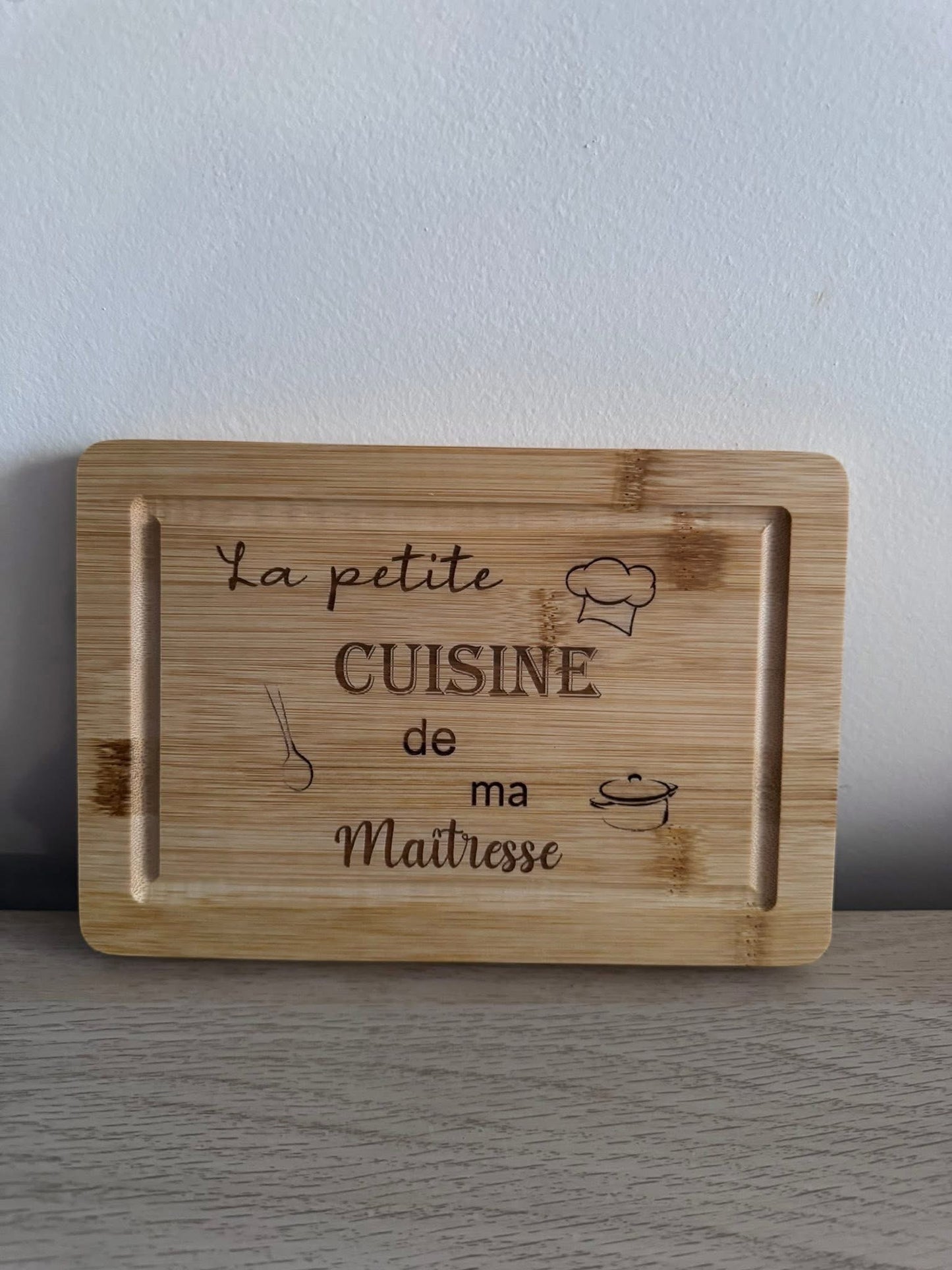 Planche à découper Maîtresse